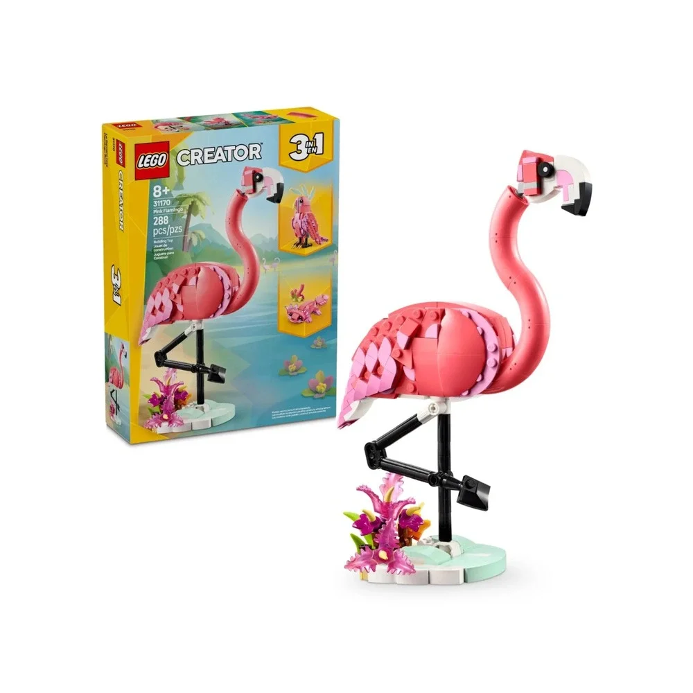 LEGO CREATOR / WILD ANIMALS / PINK FLAMINGO / 31170 / BRAND NEW / SEALED